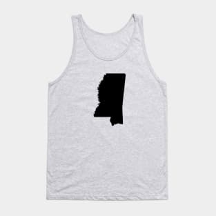 Mississippi Black Tank Top